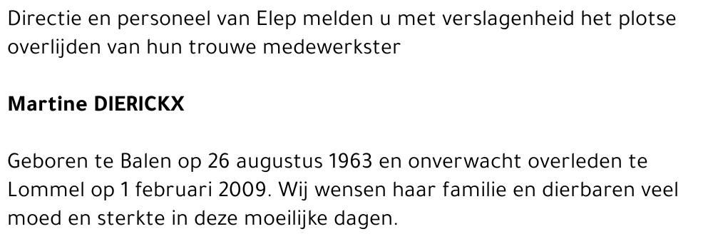 Martine Dierickx