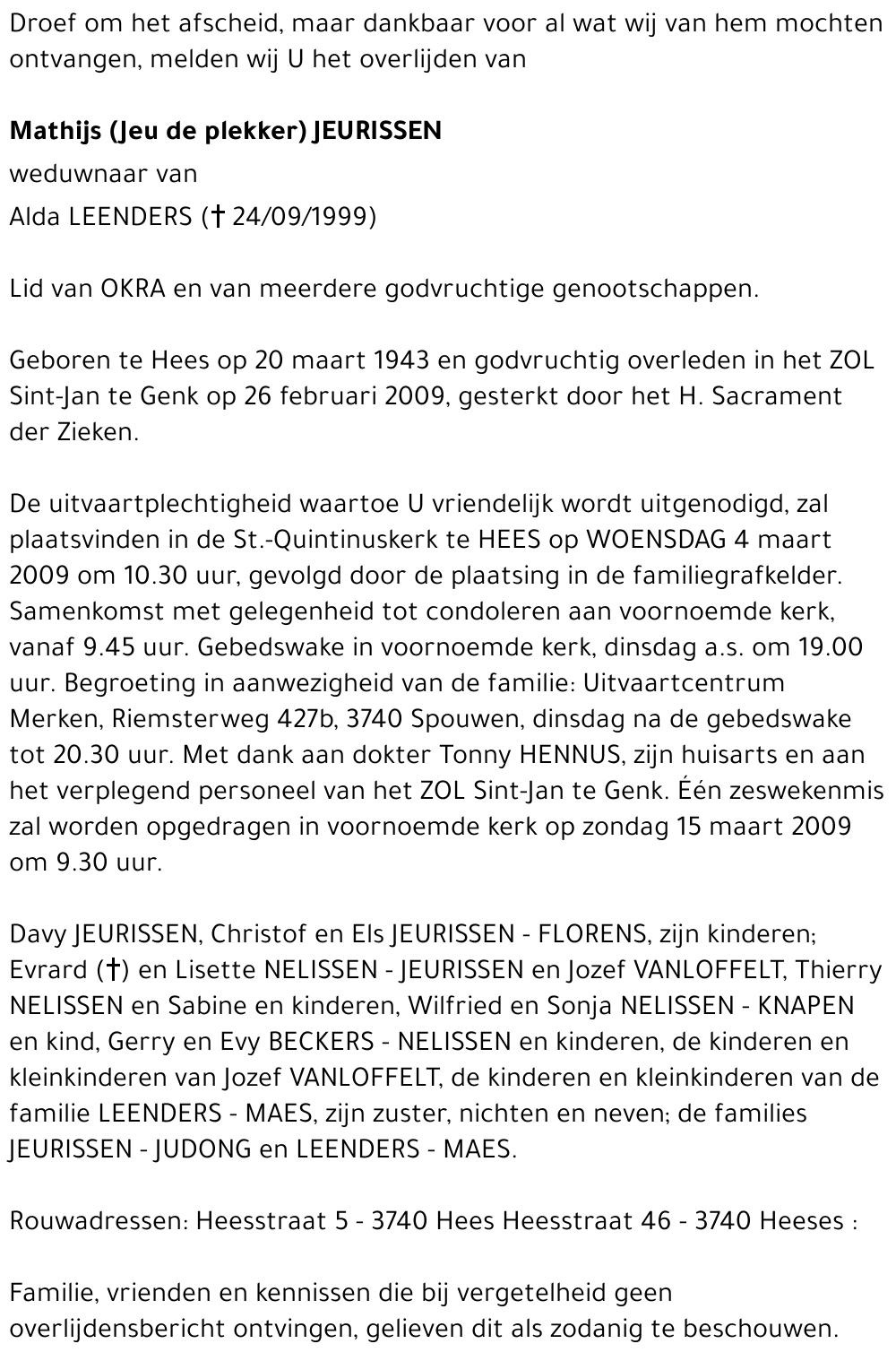 Mathijs (Jeu) Jeurissen