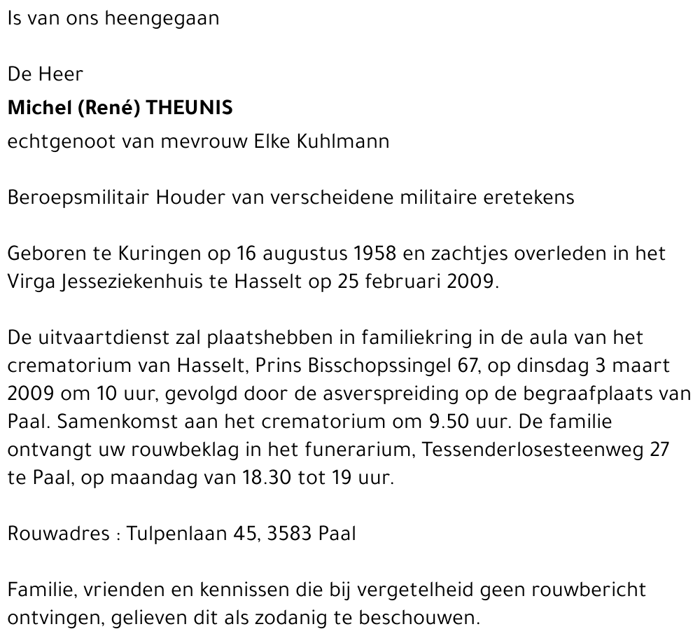 Michel (René) Theunis