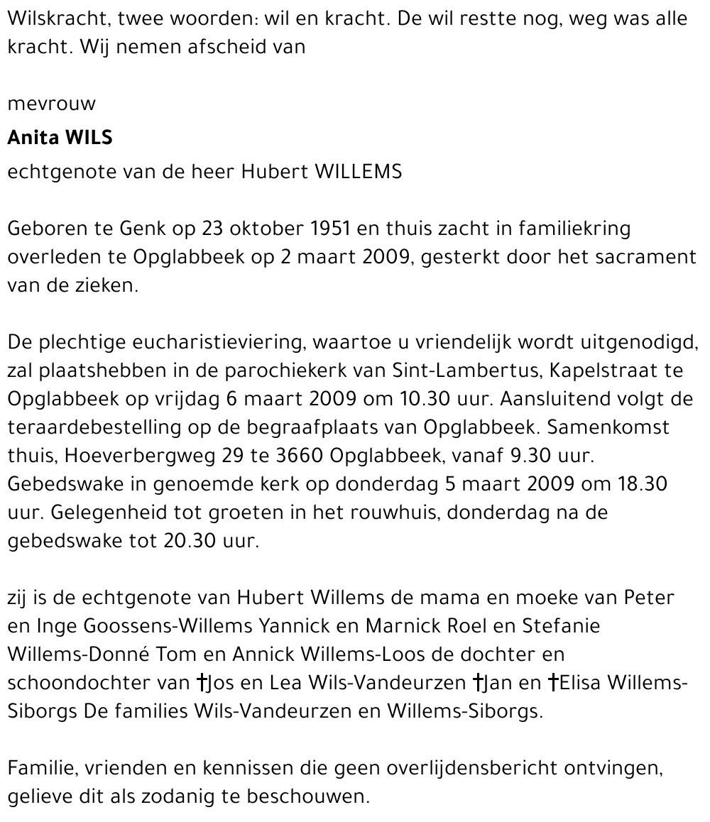 Anita Wils