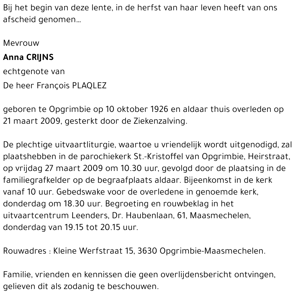 Anna Crijns