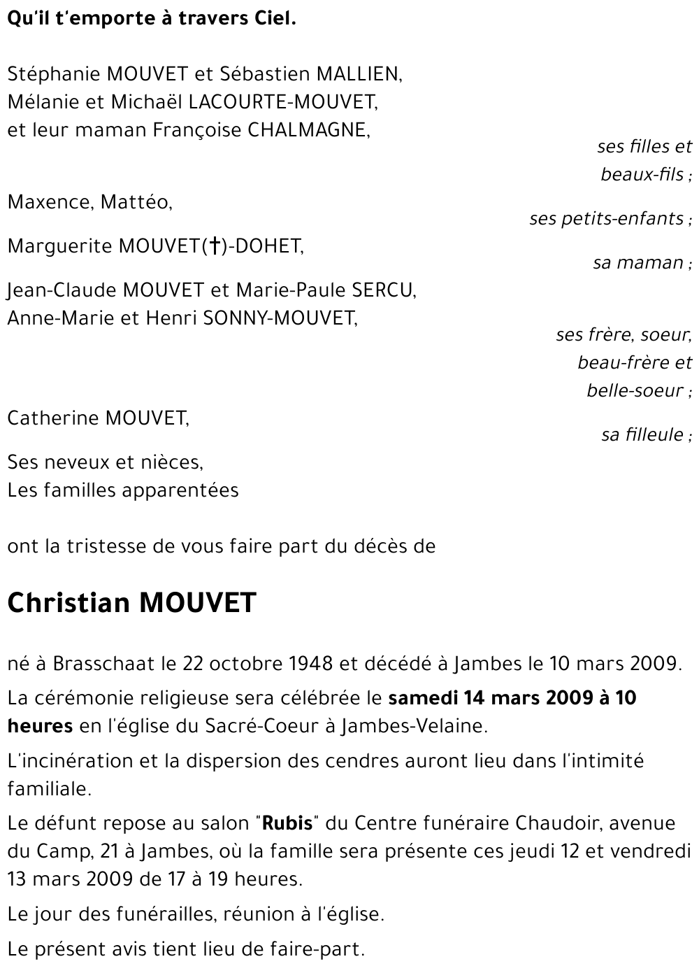 Christian MOUVET