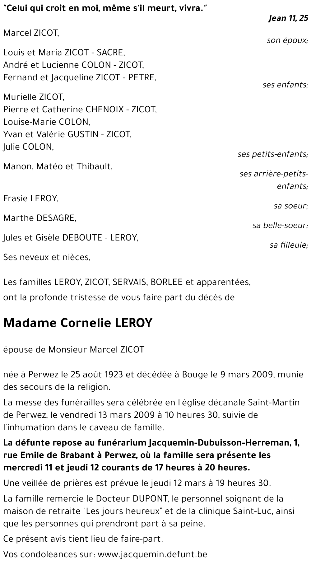 Cornelie LEROY