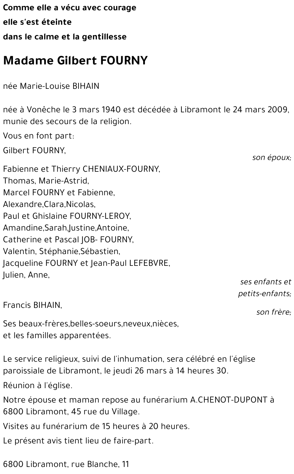 Gilbert FOURNY