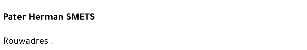 Herman Smets