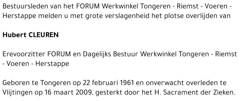 Hubert Cleuren