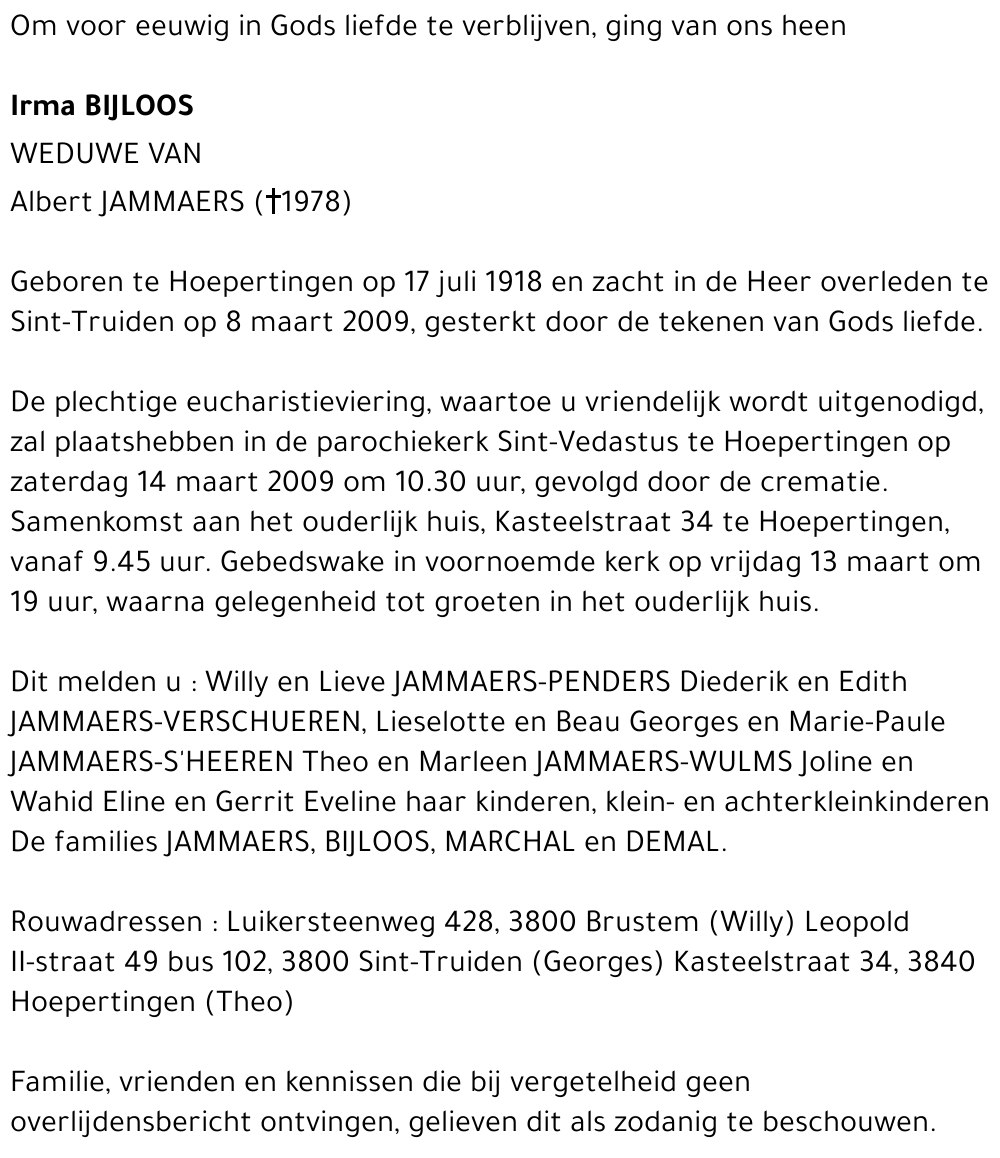 Irma Bijloos
