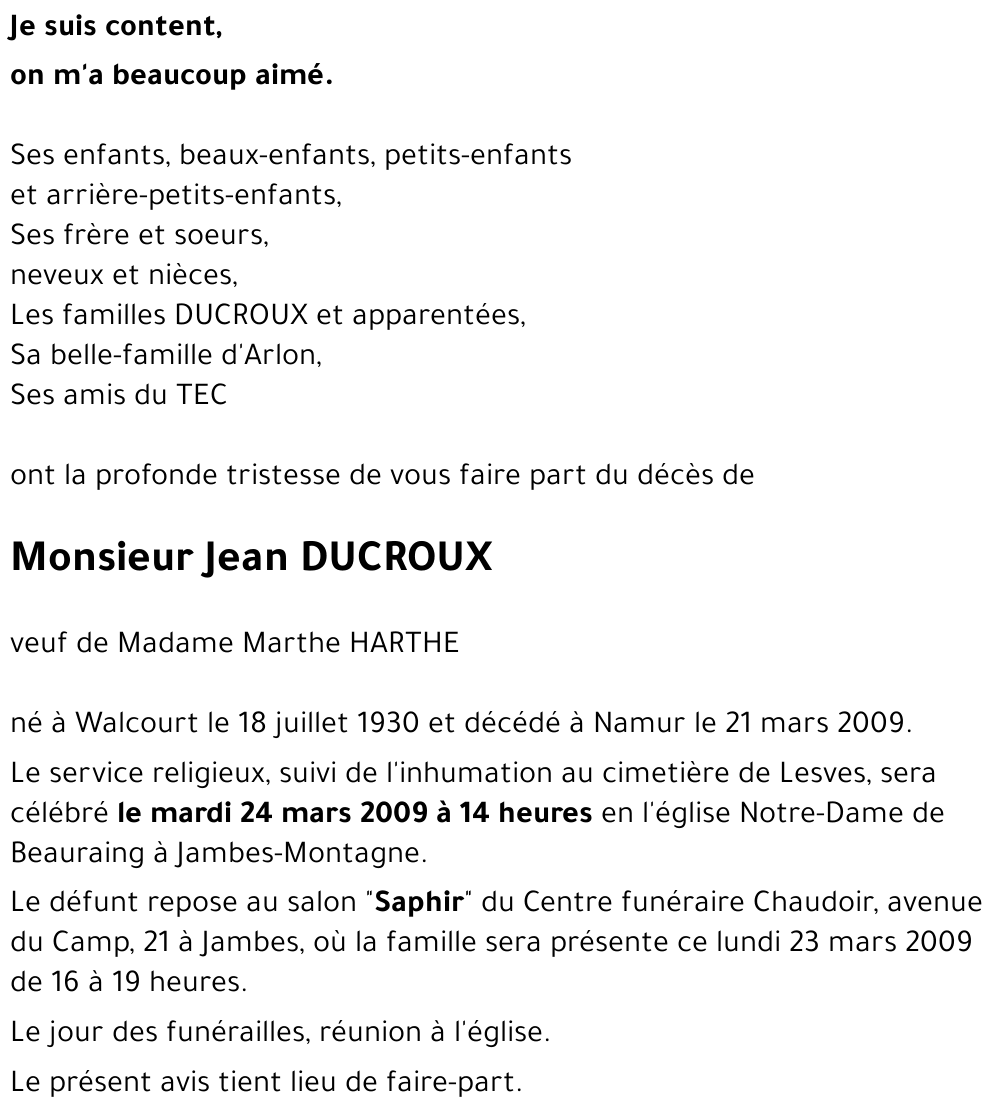 Jean DUCROUX