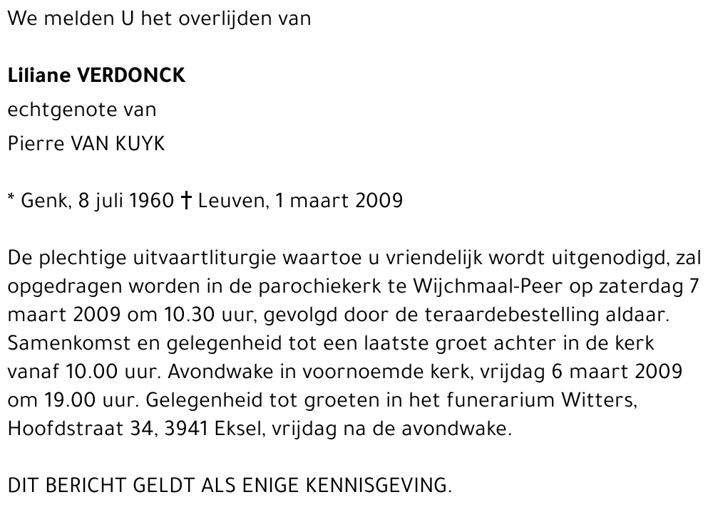 Liliane Verdonck