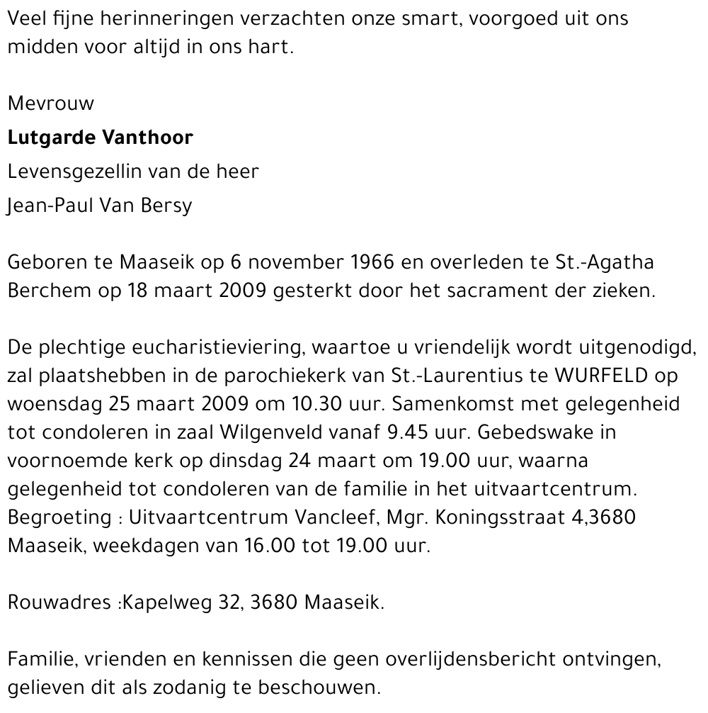 Lutgarde Vanthoor