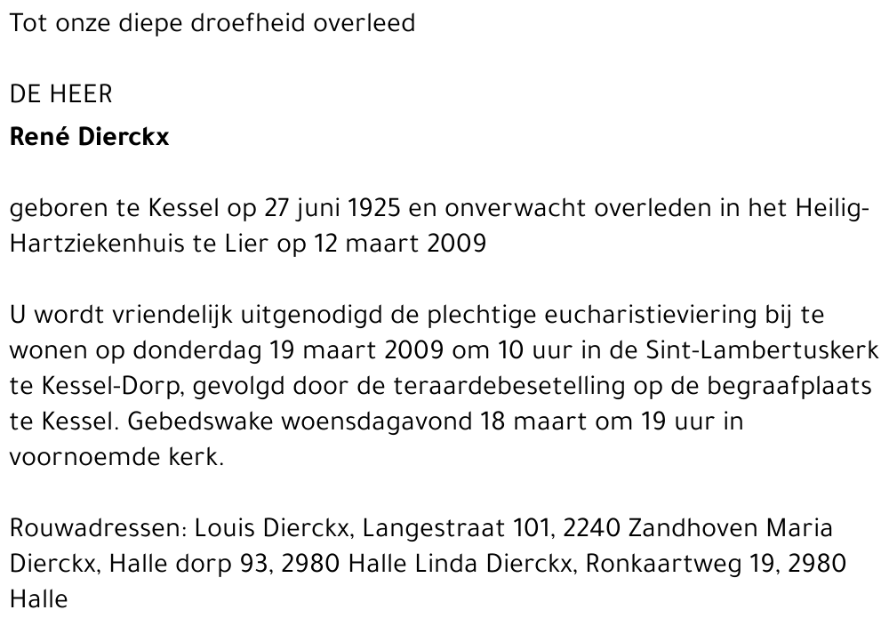 René DIERCKX