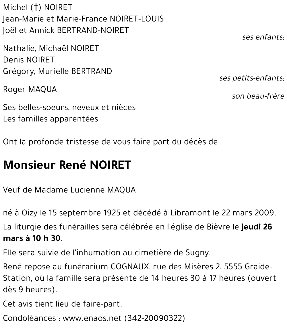 René NOIRET