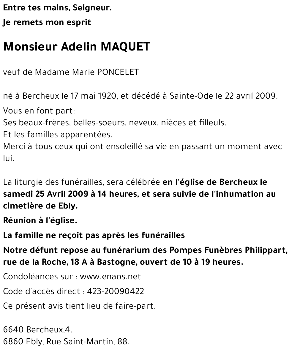 Adelin MAQUET