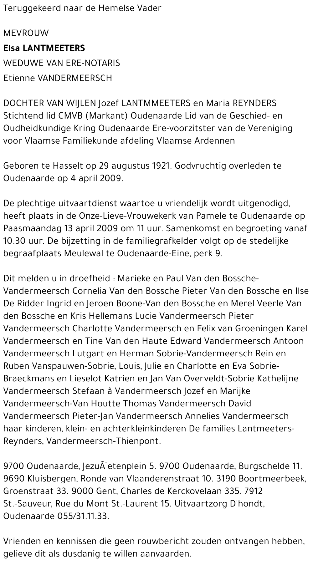 Elsa Lantmeeters