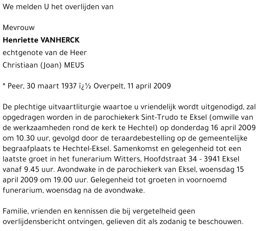 Henriette Vanherck