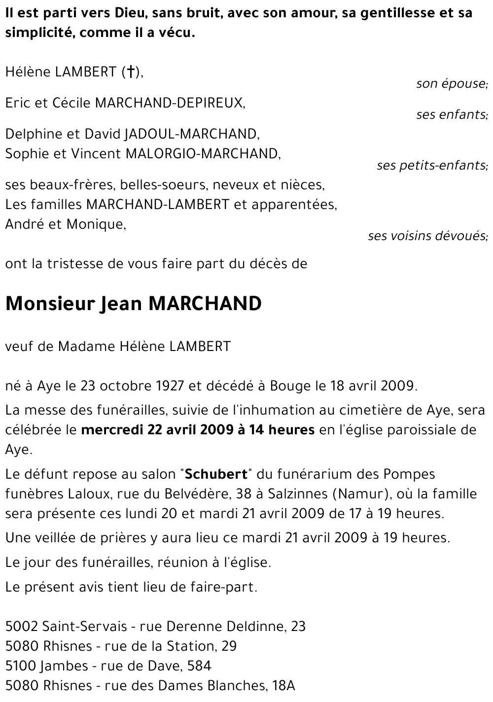 Jean MARCHAND