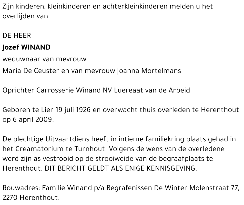 Jozef Winand