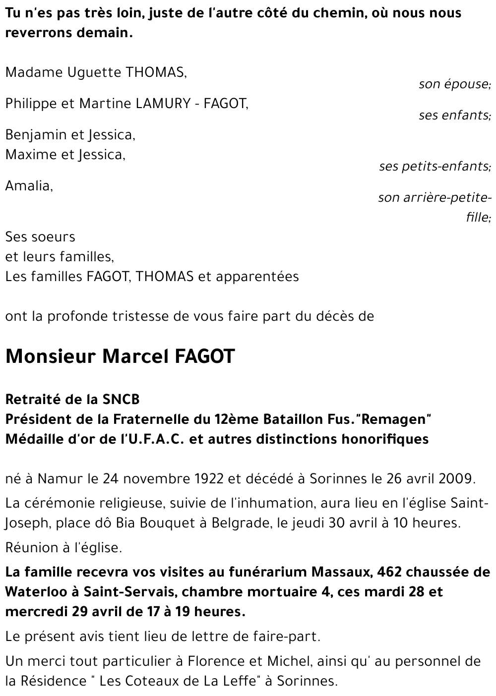 Marcel FAGOT