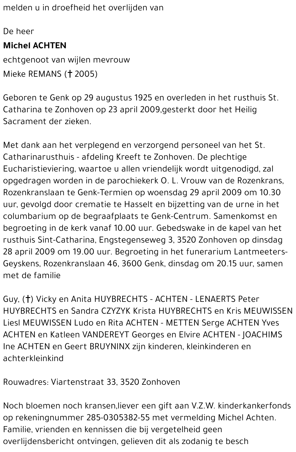 Michel ACHTEN