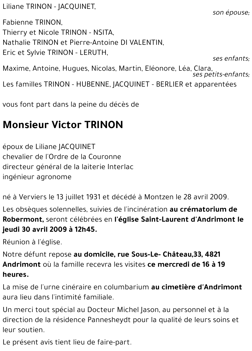 Victor TRINON