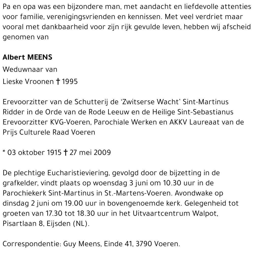 Albert Meens