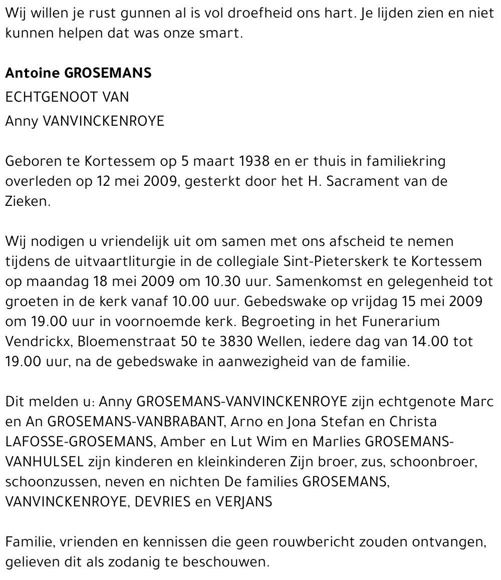 Antoine Grosemans