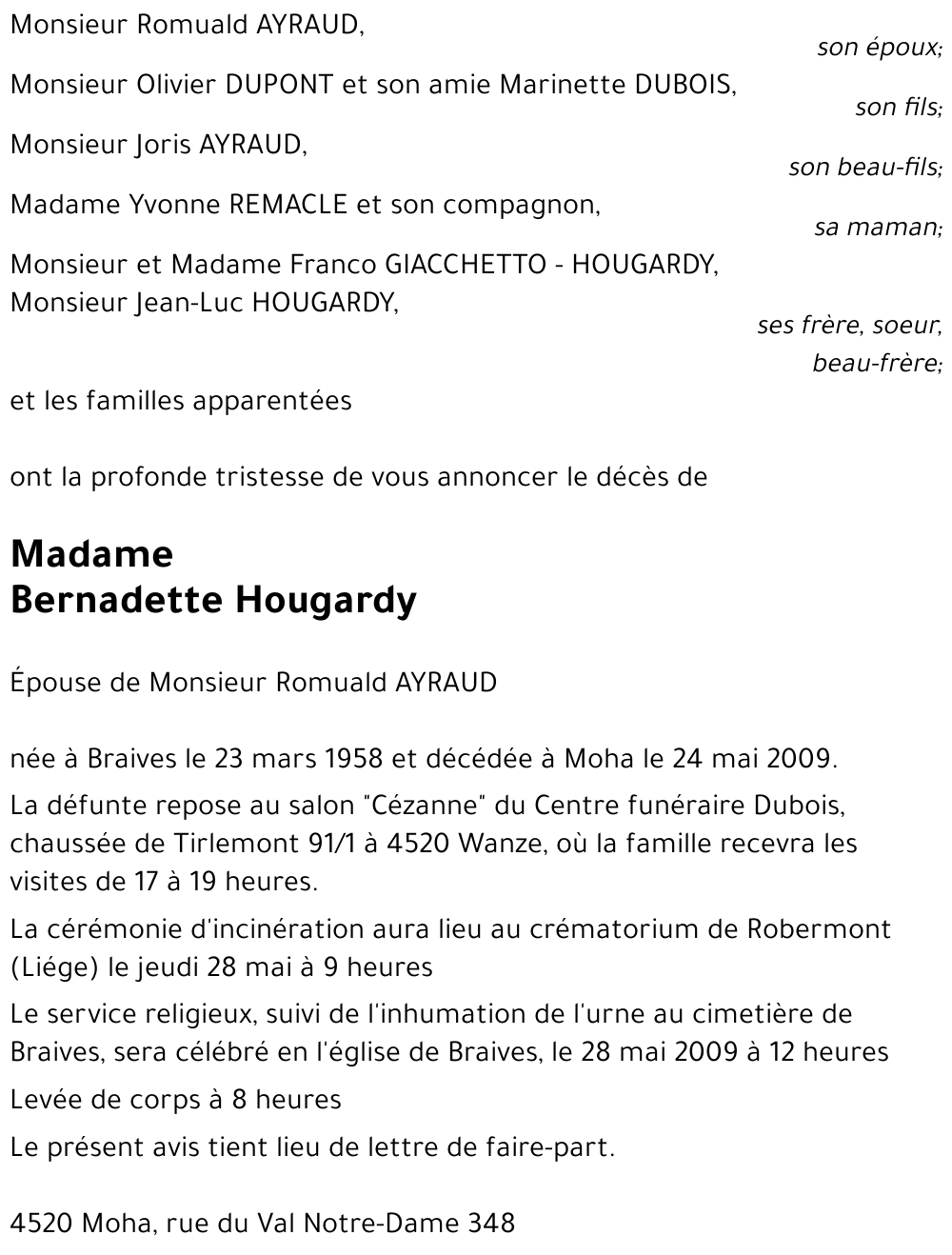 Bernadette Hougardy