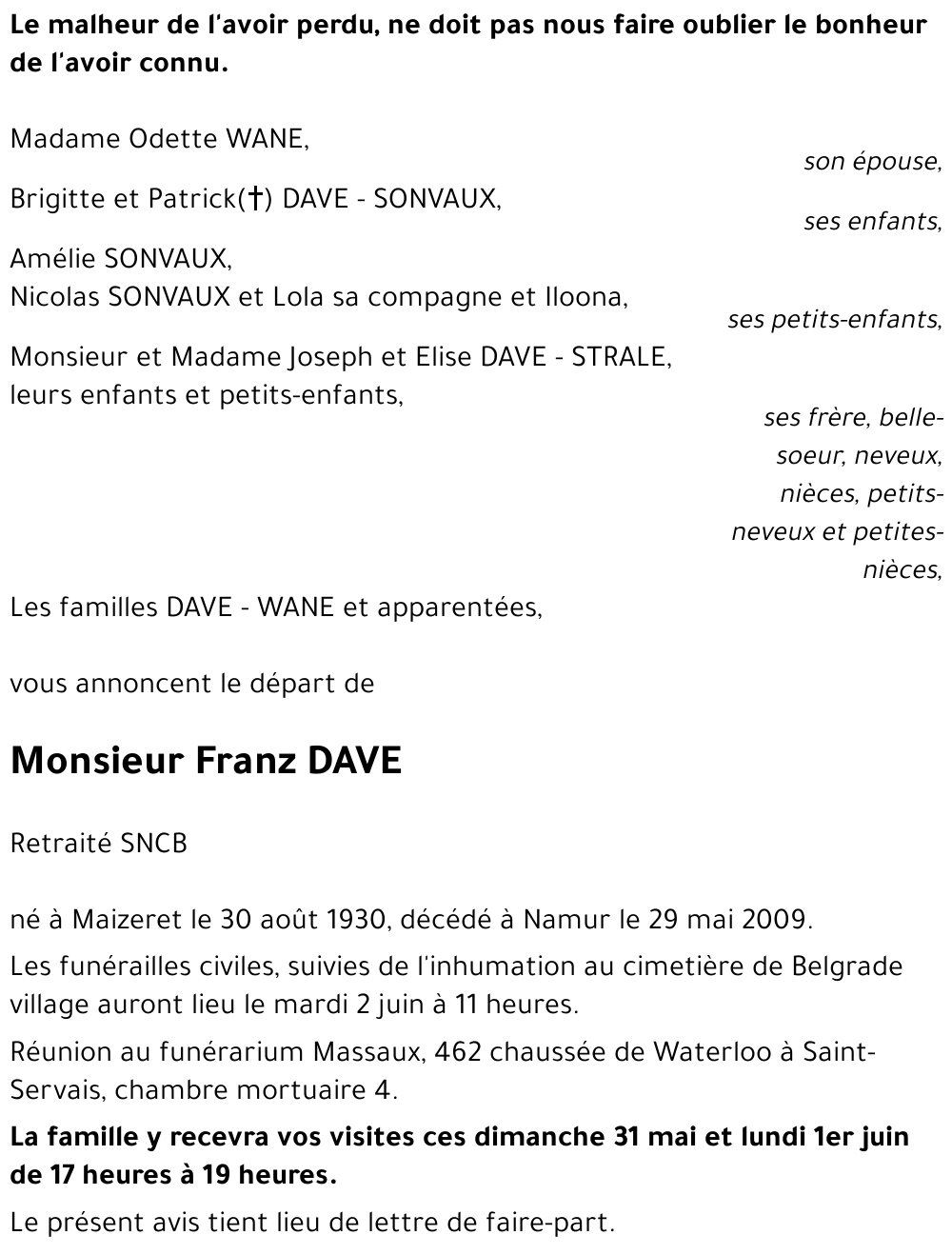Franz DAVE