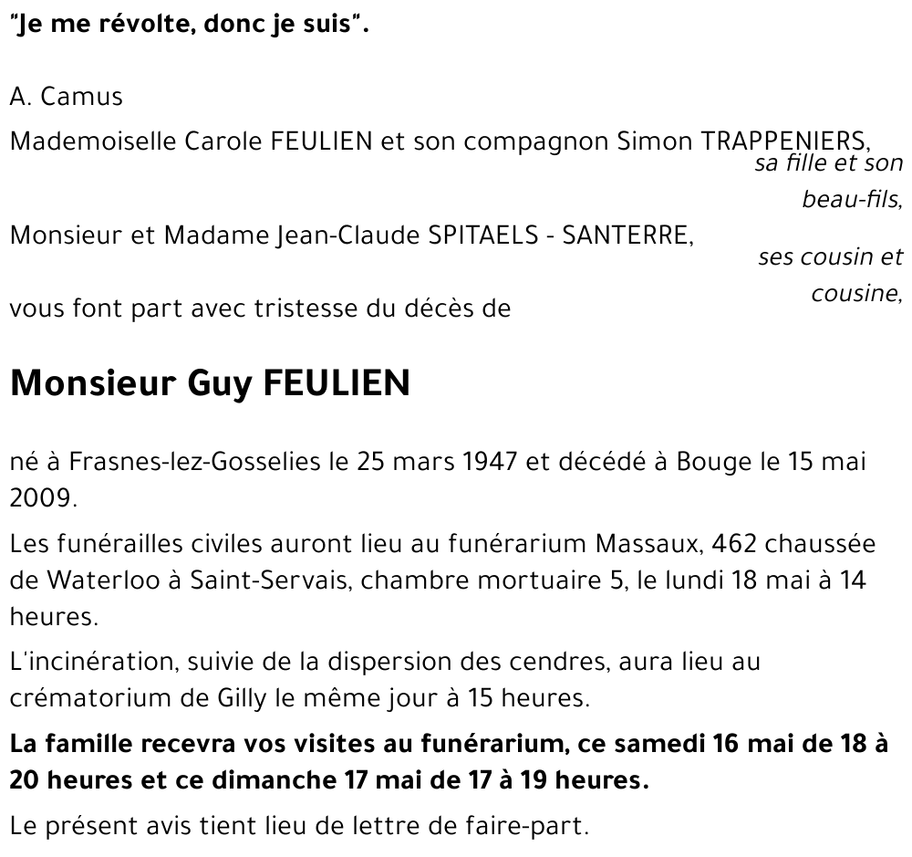 Guy FEULIEN