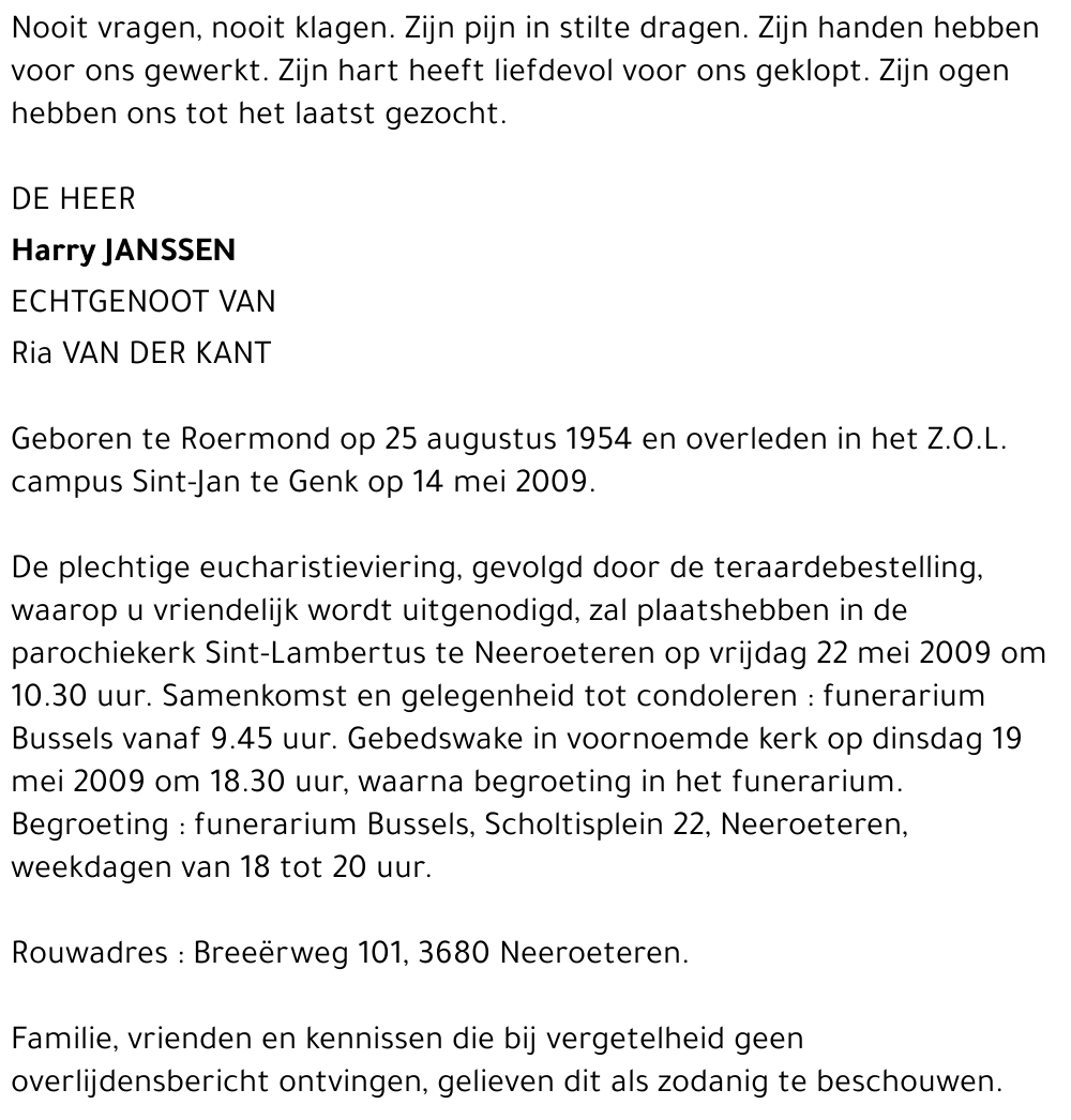 Harry Janssen