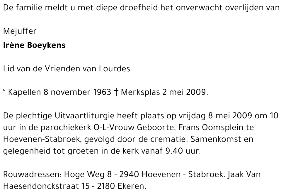 Irène Boeykens