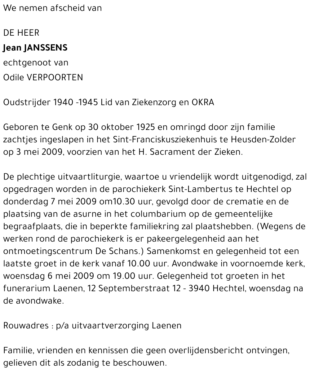 Jean Janssens