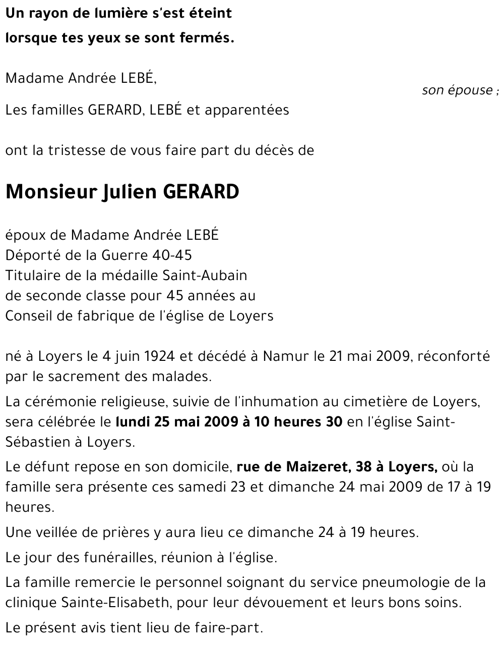 Julien GERARD
