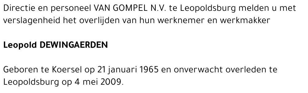 Leopold Dewingaerden