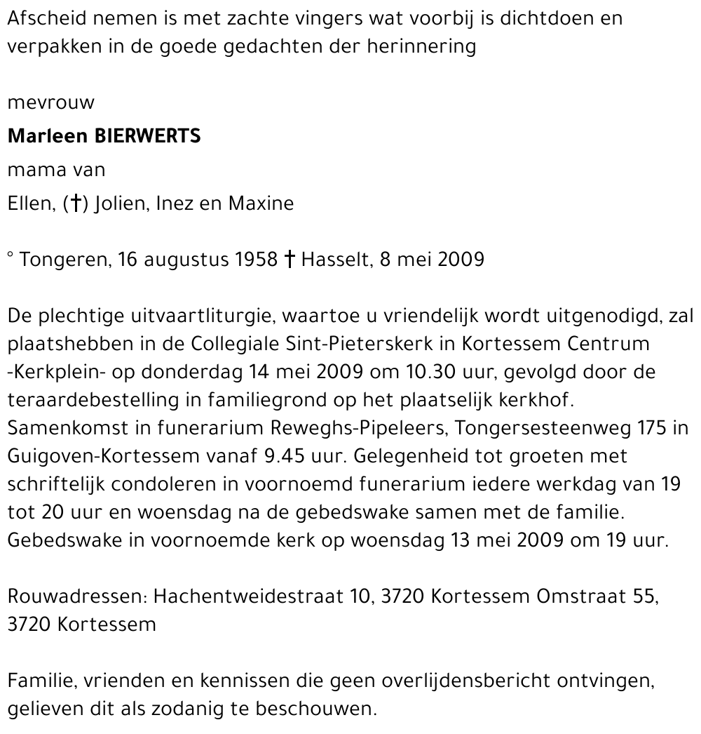Marleen Bierwerts