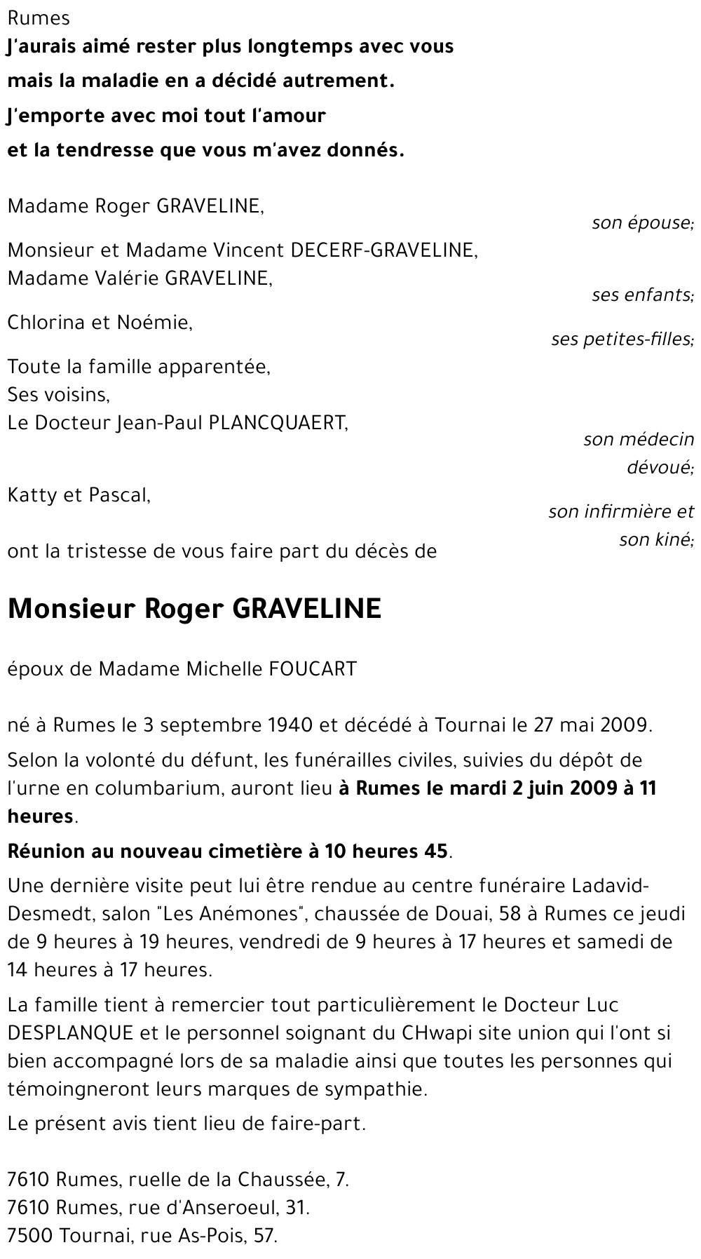 Roger GRAVELINE
