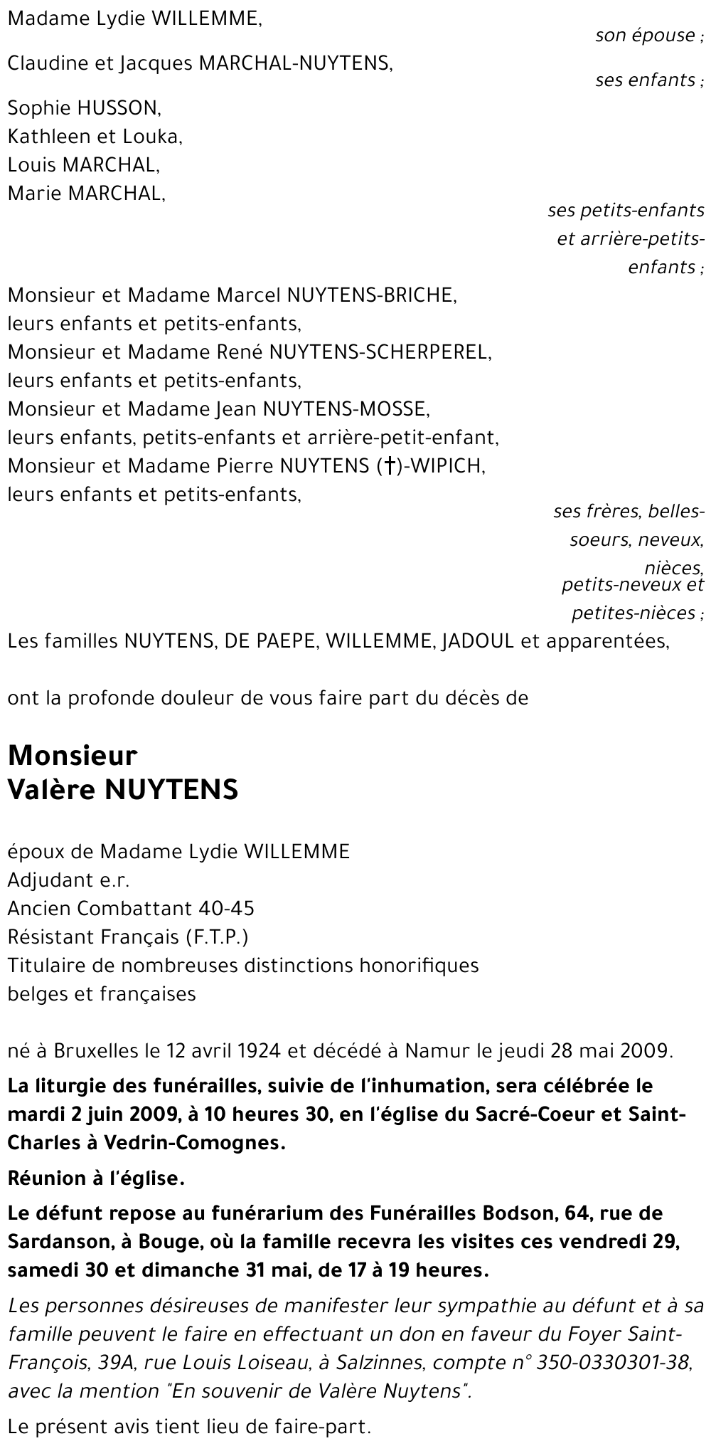 Valère NUYTENS