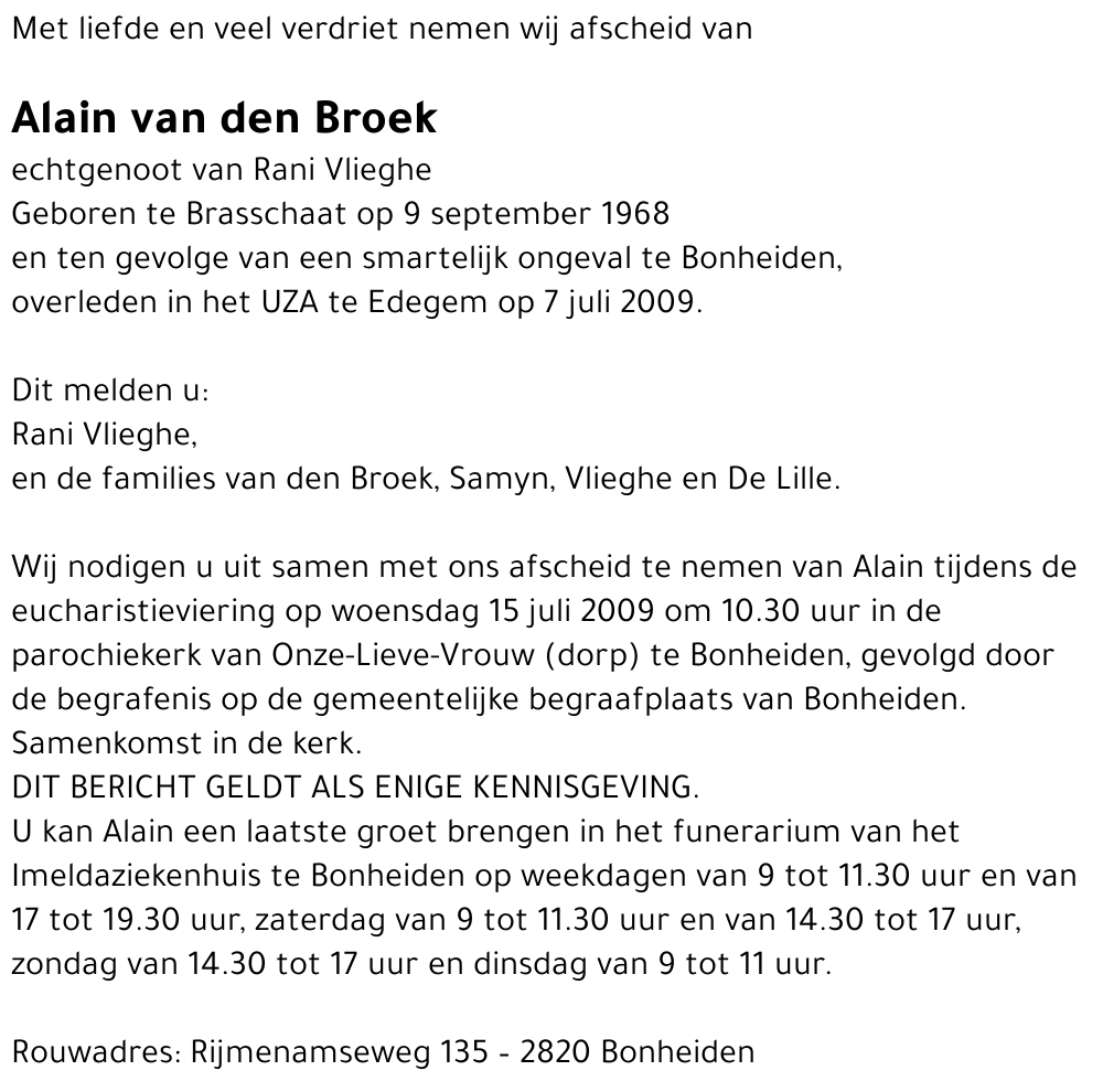 Alain van den Broek