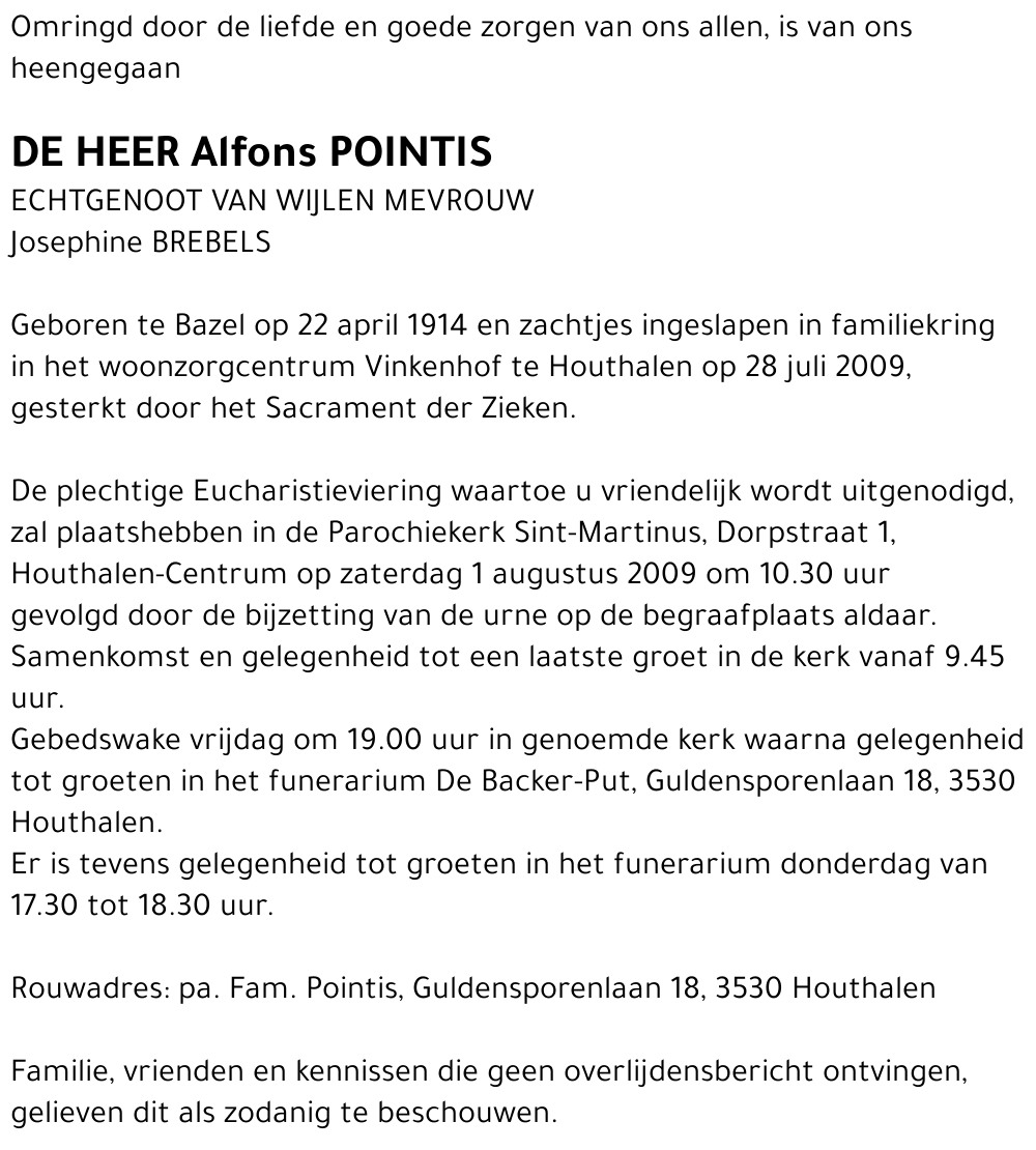 Alfons POINTIS
