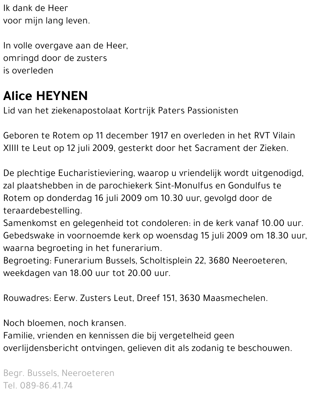 Alice Heynen