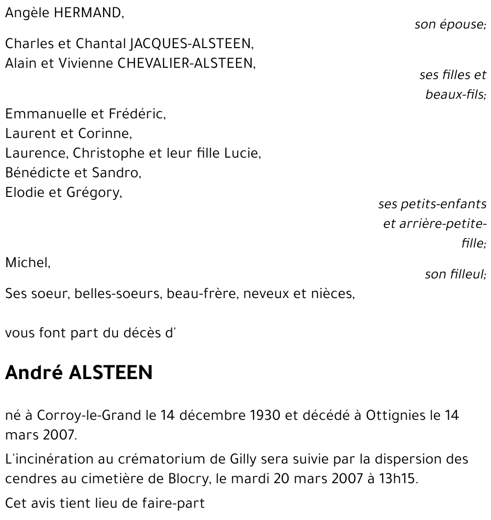 André ALSTEEN