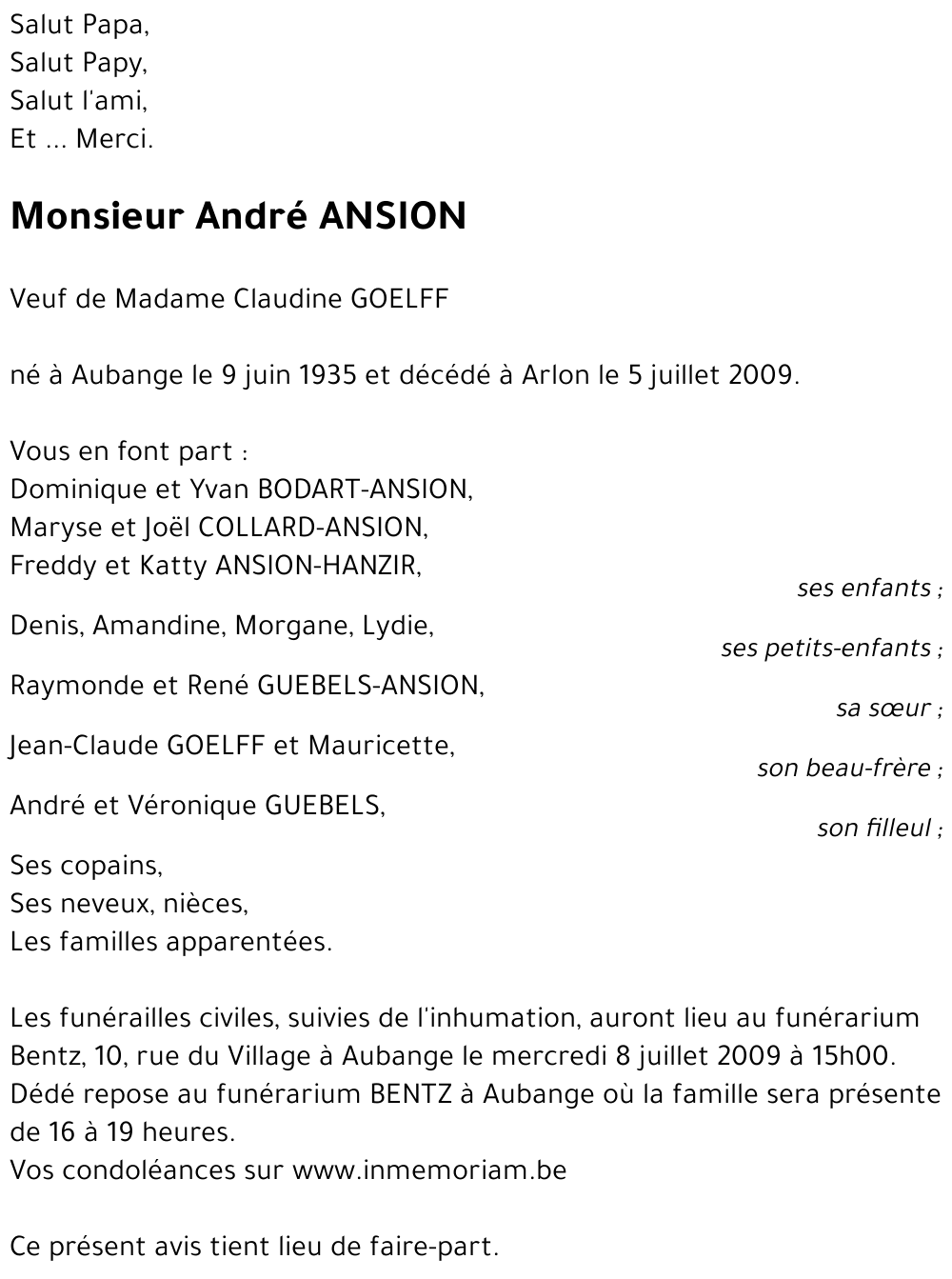 André ANSION