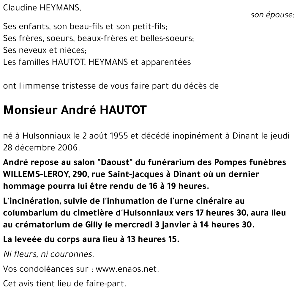 André HAUTOT