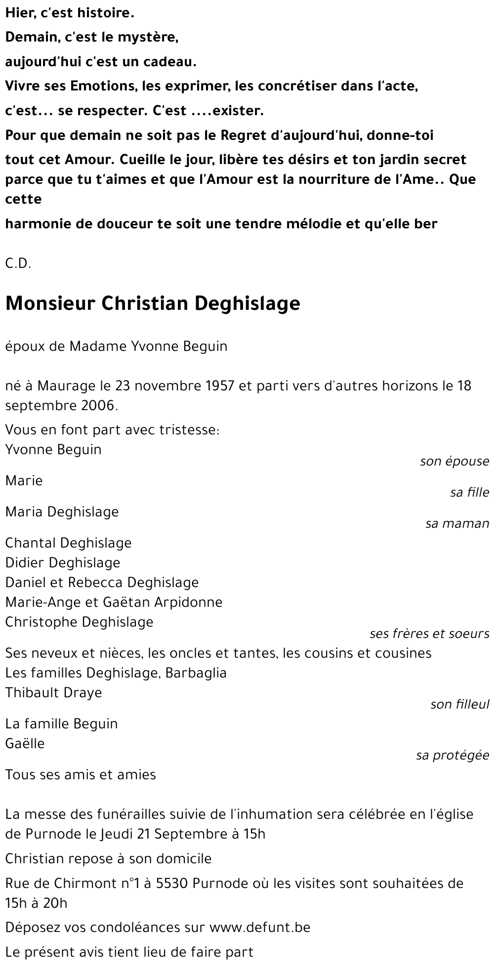 Christian Deghislage