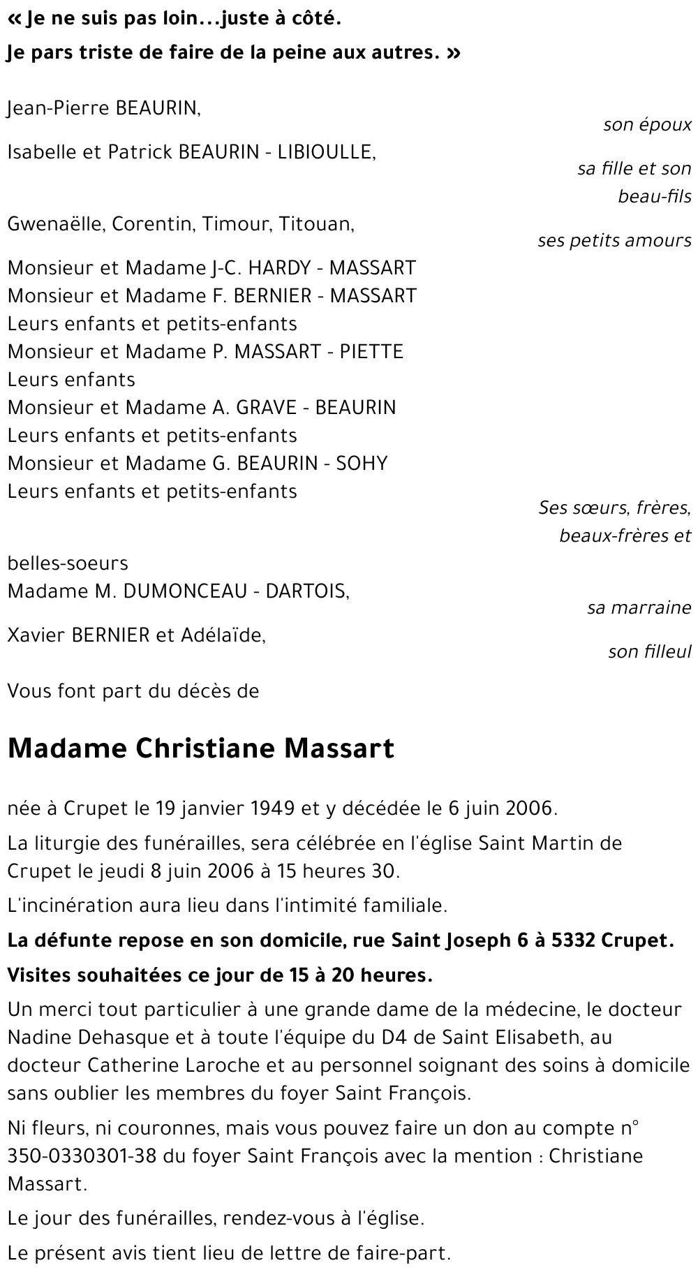 Christiane Massart