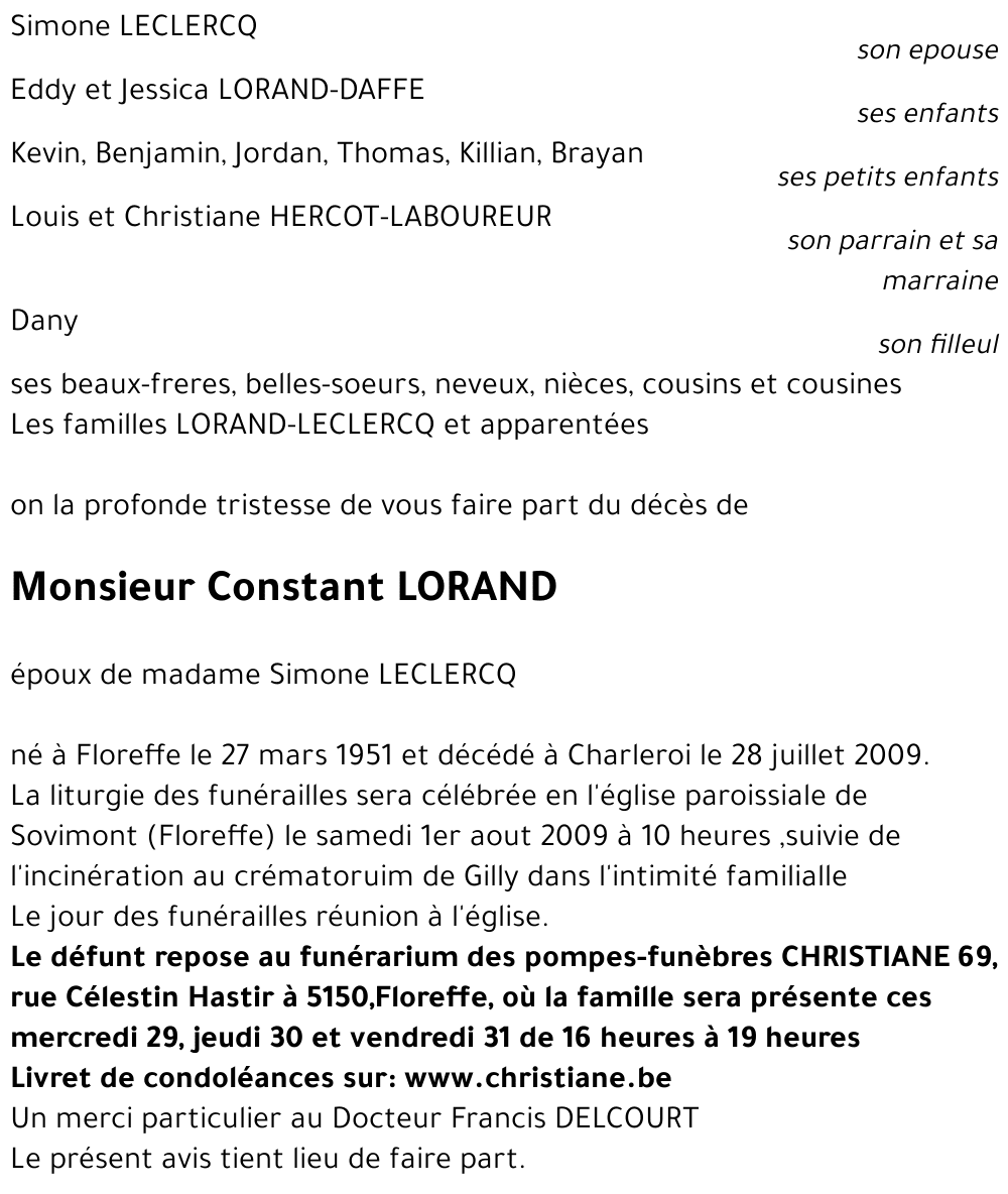 Constant LORAND