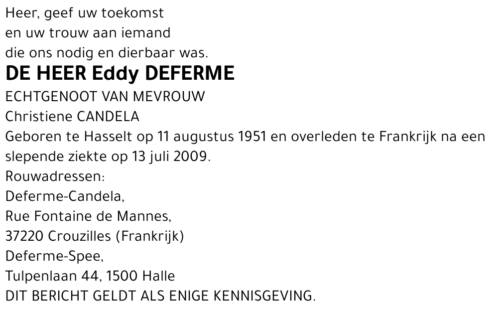 Eddy Deferme