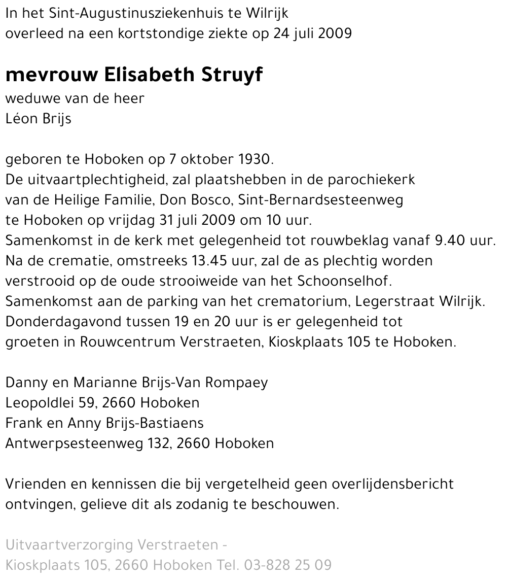 Elisabeth Struyf