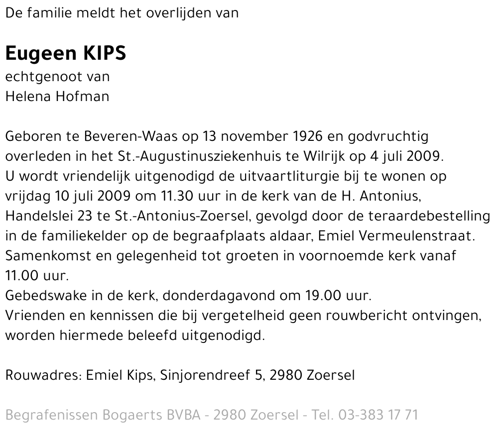 Eugeen Kips