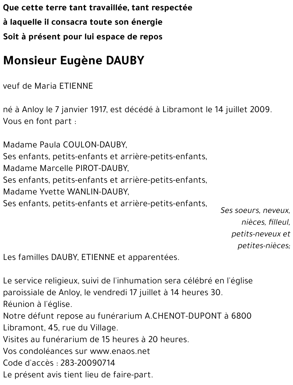 Eugène DAUBY